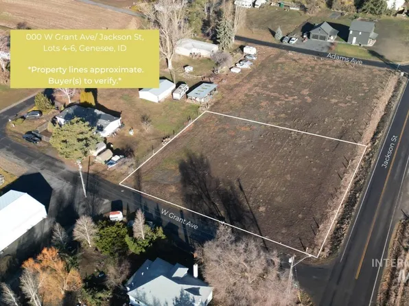 0 Jackson Street W Grant Avenue Lf #4-6, Genesee, ID 83832