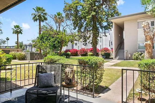 Beautiful ground floor patio and lush green grounds make for a relaxing place to live. Patio is ideal for grilling out.