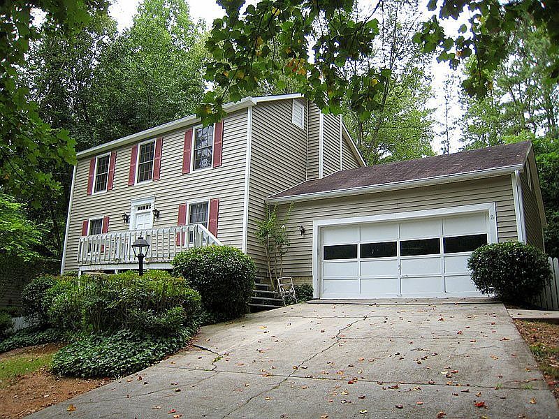 House from driveway