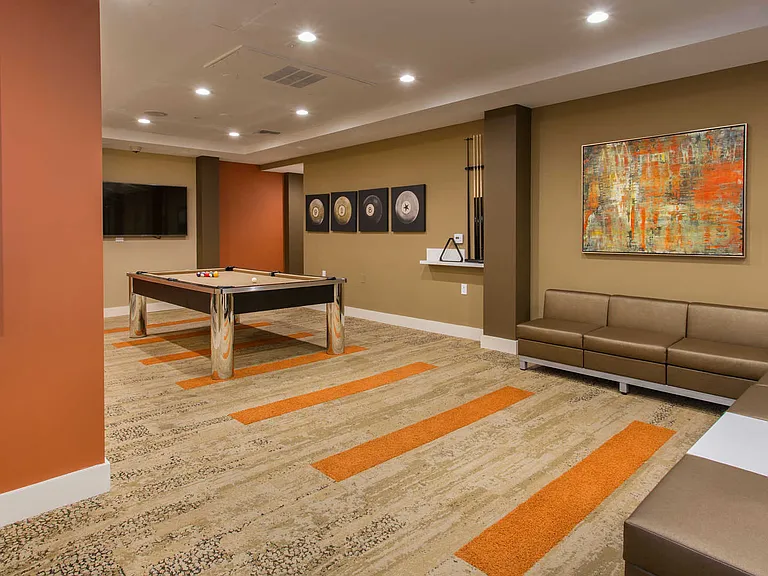 Clubhouse with Pool Table