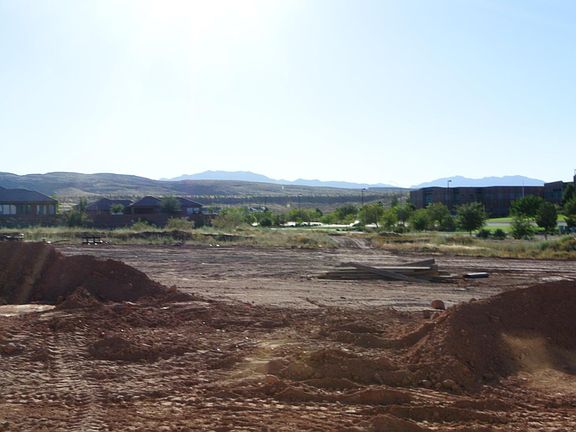 view from back patio (west desert