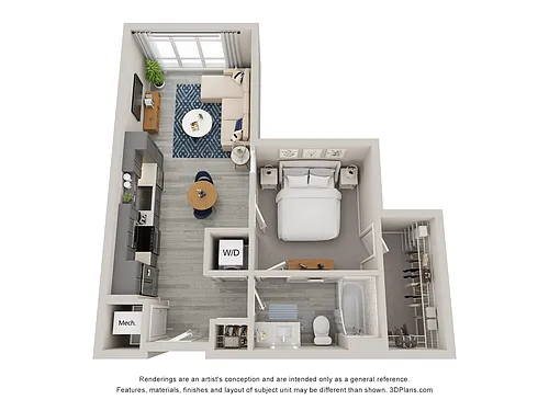 Floor plan A3WDU