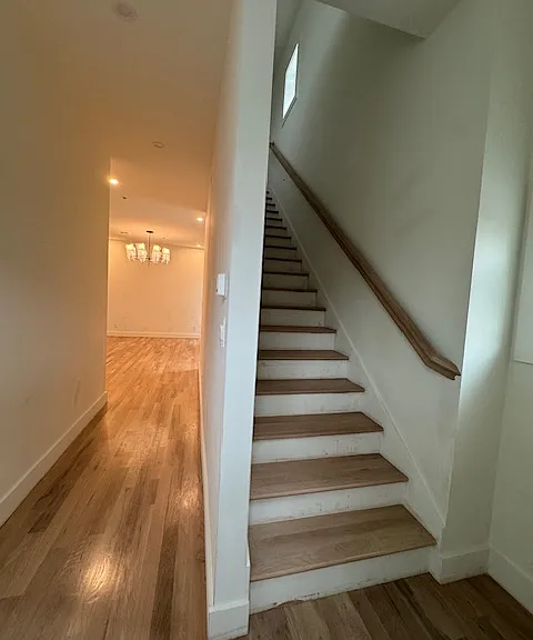 2nd level staircase to 3rd floor