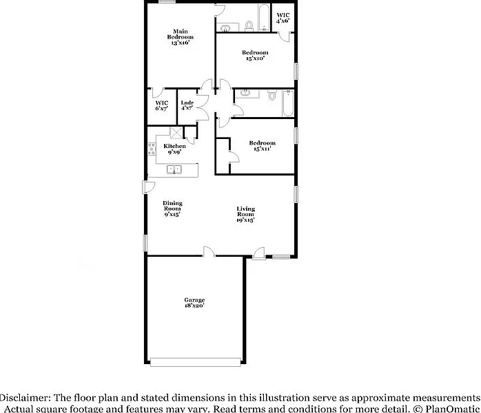 3 bed, 2.0 bath, 1440 sqft, $1,660 — Photo 2