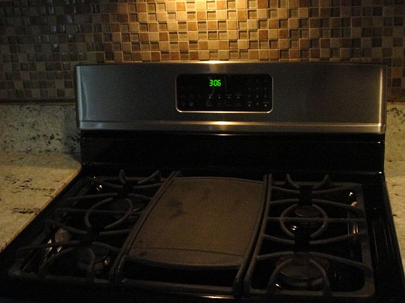 Griddle pan option on stove