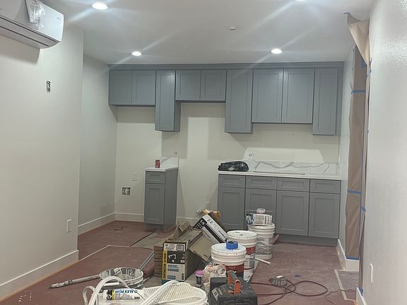 Kitchen/dining area in completion