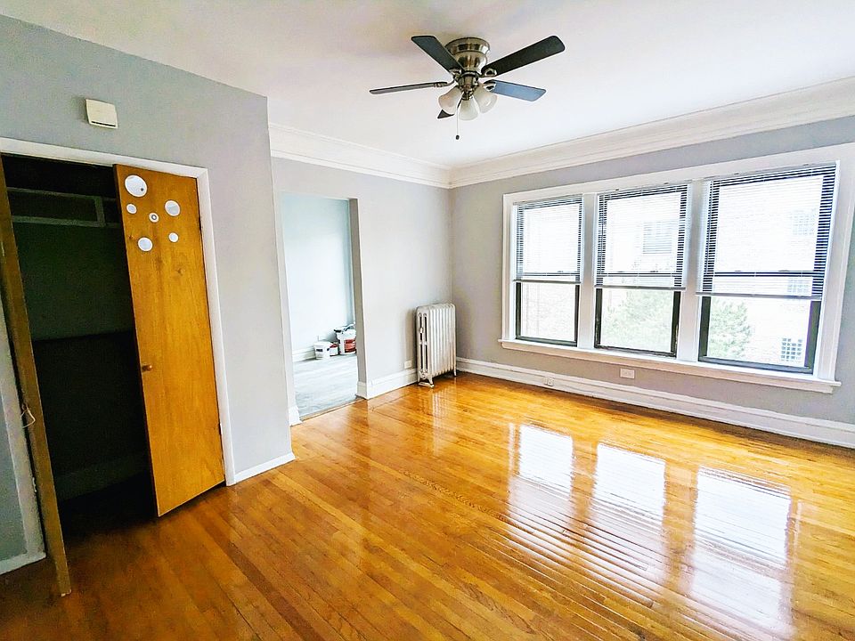 Living room with closet