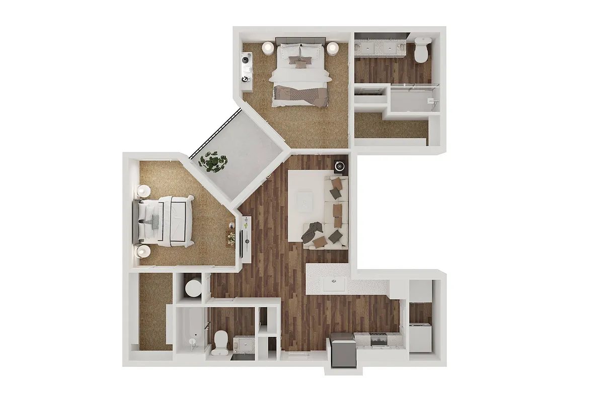 Floor plan B1