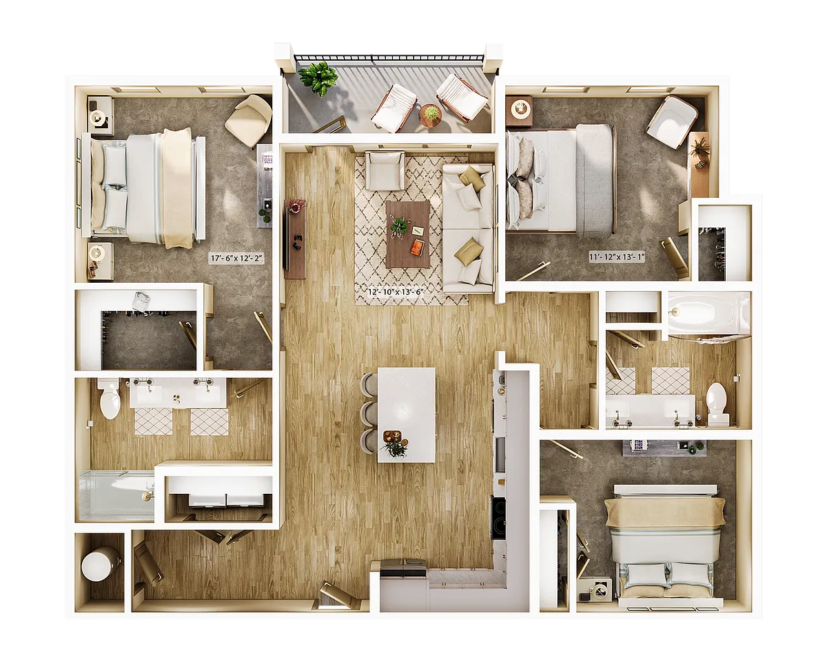 Floor plan C1