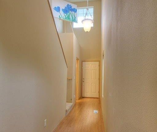 Entryway from the inside looking out