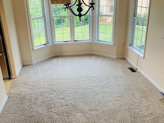 A separate dining room with Bay Window and beautiful view