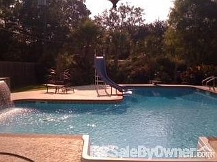 SWIMMING POOL AND WATERFALL