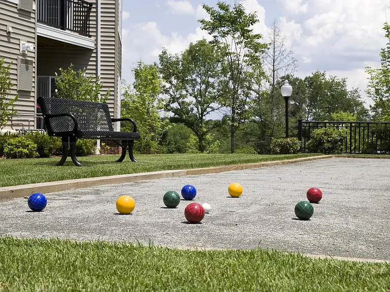 Bocce ball court