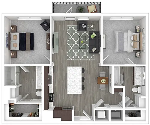 Floor plan B1