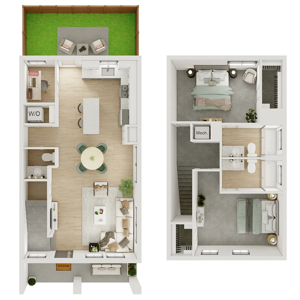 Floor plan B3 + FLEX