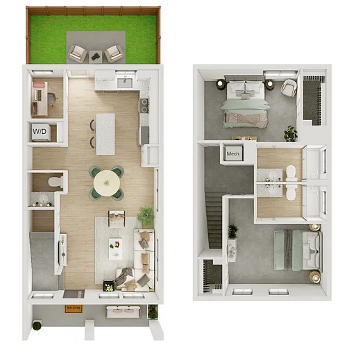 Floor plan B3 + FLEX