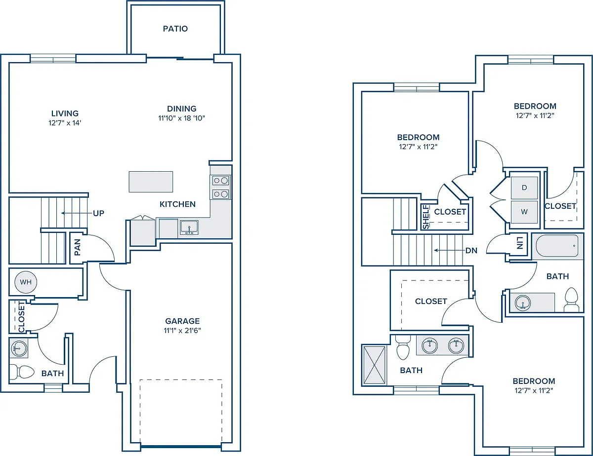 Floor plan TH1