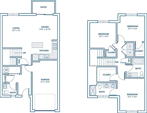 Floor plan TH1