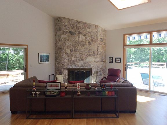 Charming fireplace setting