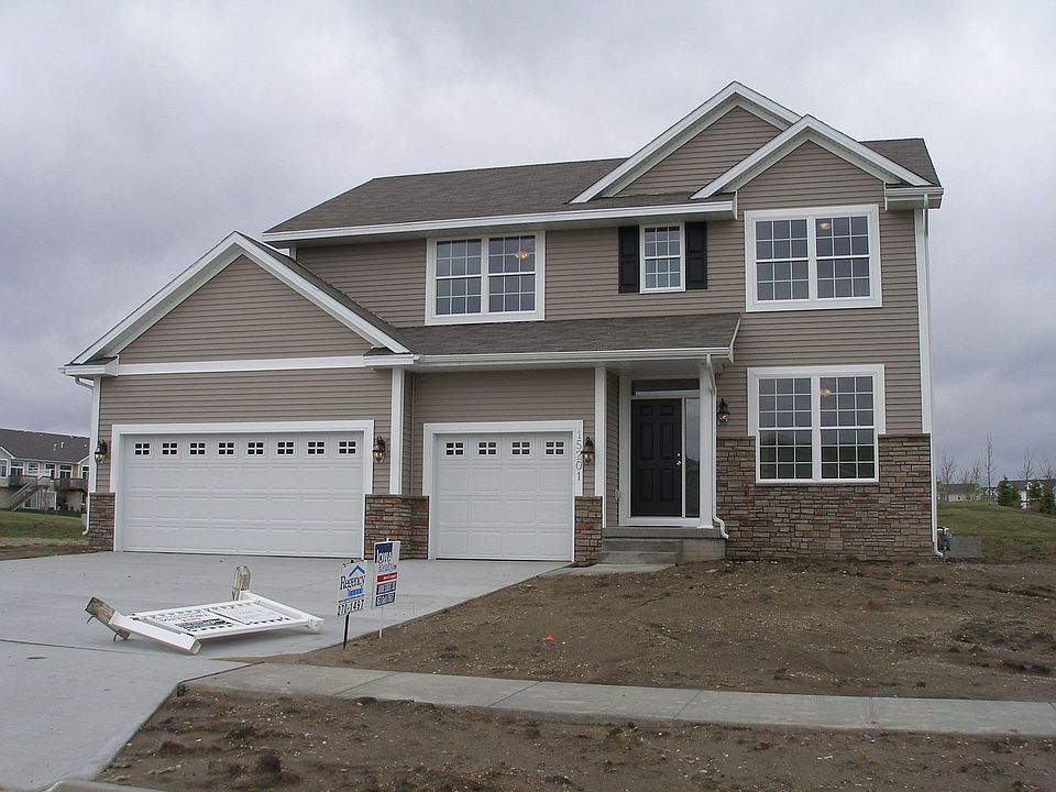Prior to move in! Now has mature grass, trees, and landscape.
