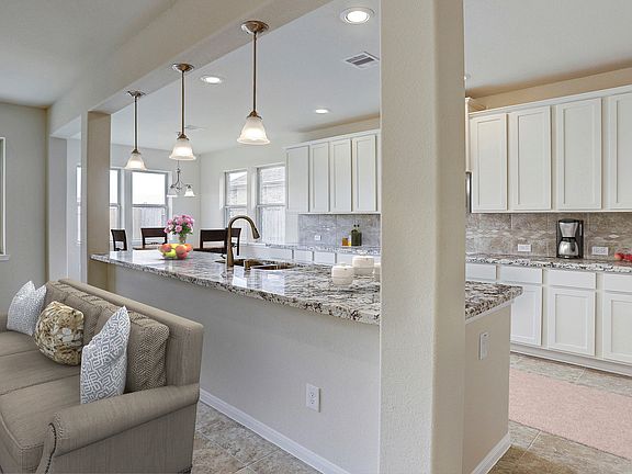 Elegant lighting in kitchen