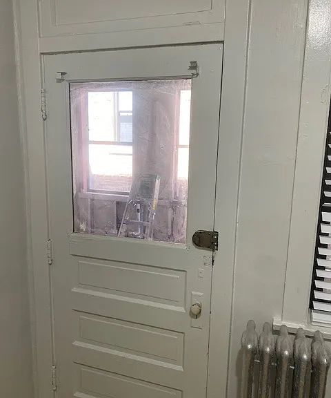 Kitchen Entrance to Closed in Porch