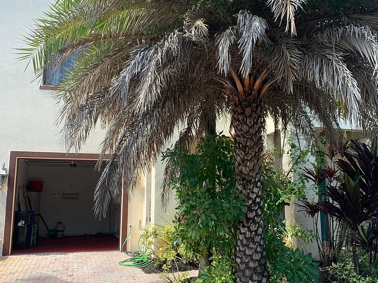 front and garage