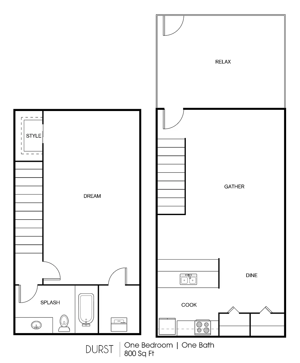 Floor plan Durst