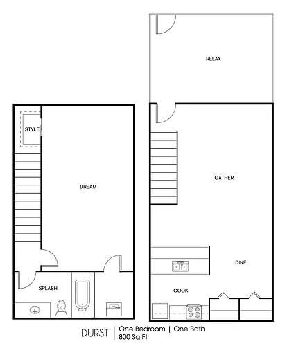 Floor plan Durst