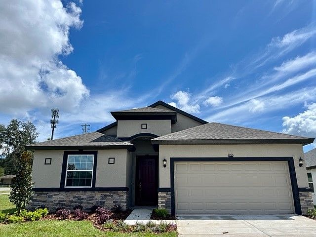 Sanibel new construction quick move-in home plan at Davis Heather Estates Seffner, FL by William Rya