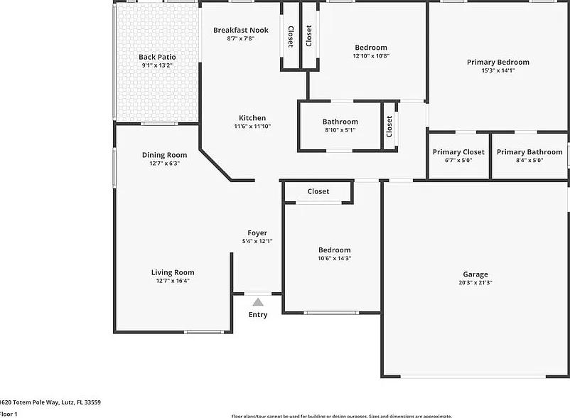 3 bed, 2.0 bath, 1395 sqft, $2,115 — Photo 2