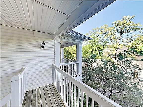 Private outside area where you can lock bikes and have packages left