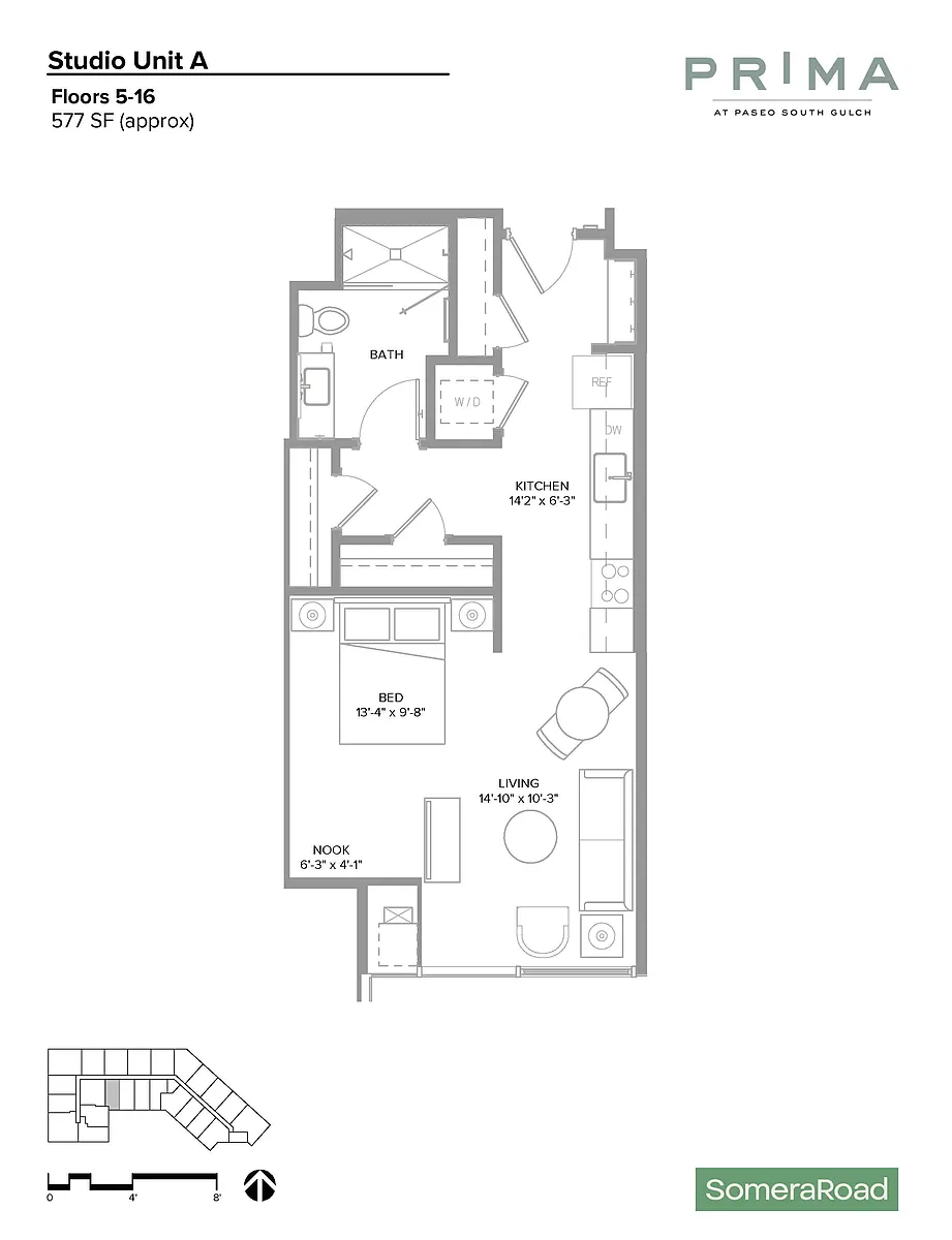 Floor plan SA