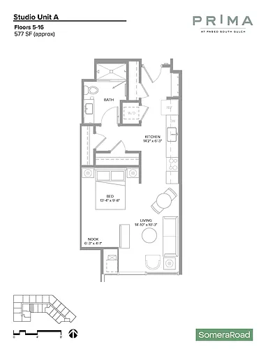 Floor plan SA