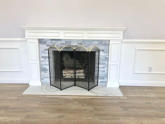 Beautiful brand new fireplace