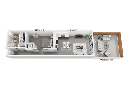 Floor plan Arden Flat