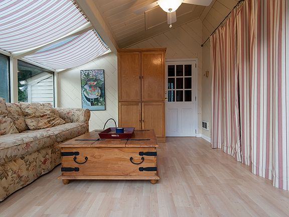 Sun Porch Opens to Deck
