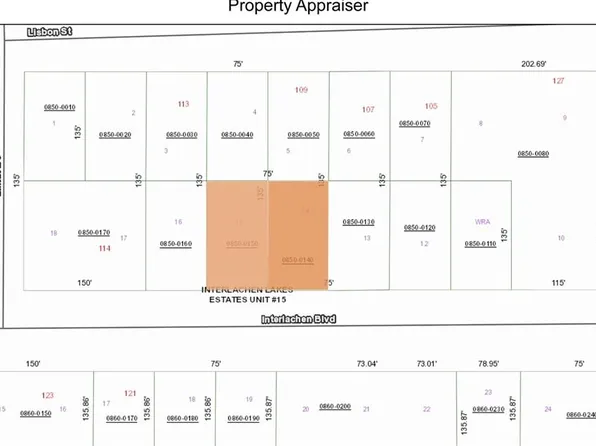108 & 110 Interlachen Blvd Lot 14, Interlachen, FL 32148