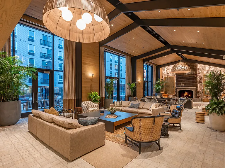 Lounge with seating and views