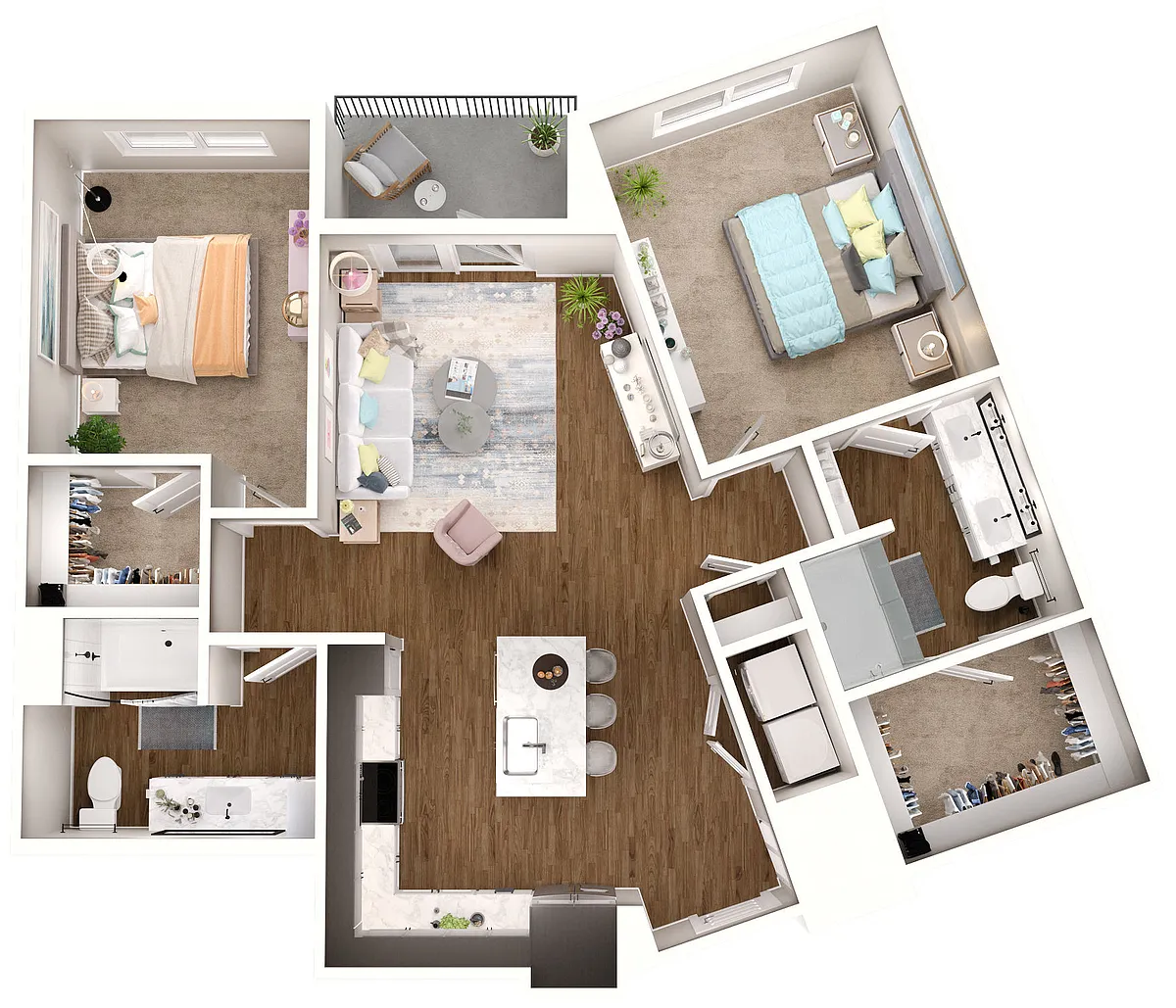 Floor plan B6
