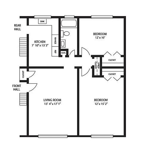 Floor plan 2X1