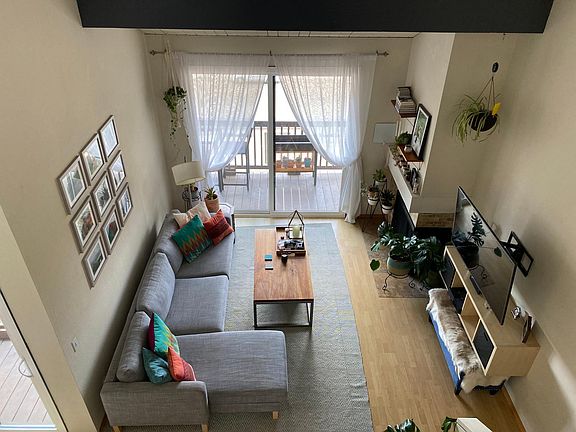 Living room from loft