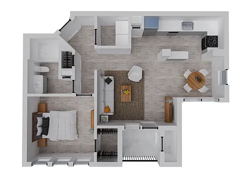 Floor plan Pecan