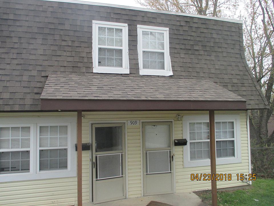 Front view of duplex