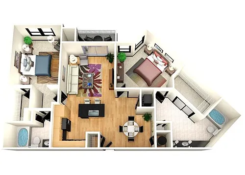 Floor plan Radiance