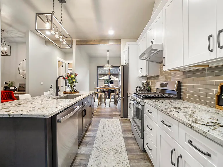 Kitchen With Nice Size Dining Room