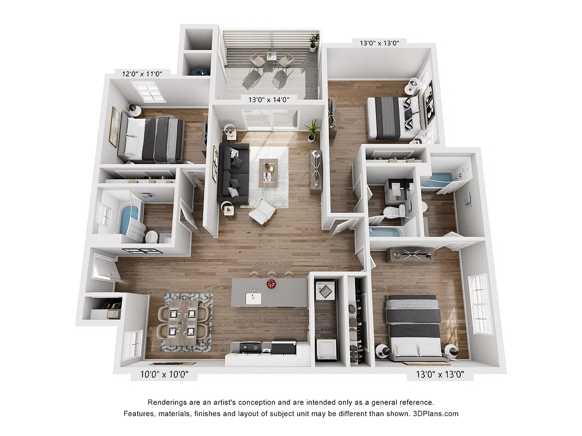 Floor plan C3A