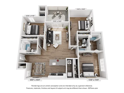 Floor plan C3A