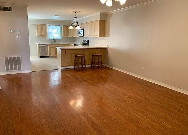Open floor plan living room/kitchen.