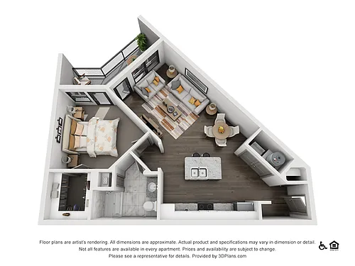 Floor plan A - Cline